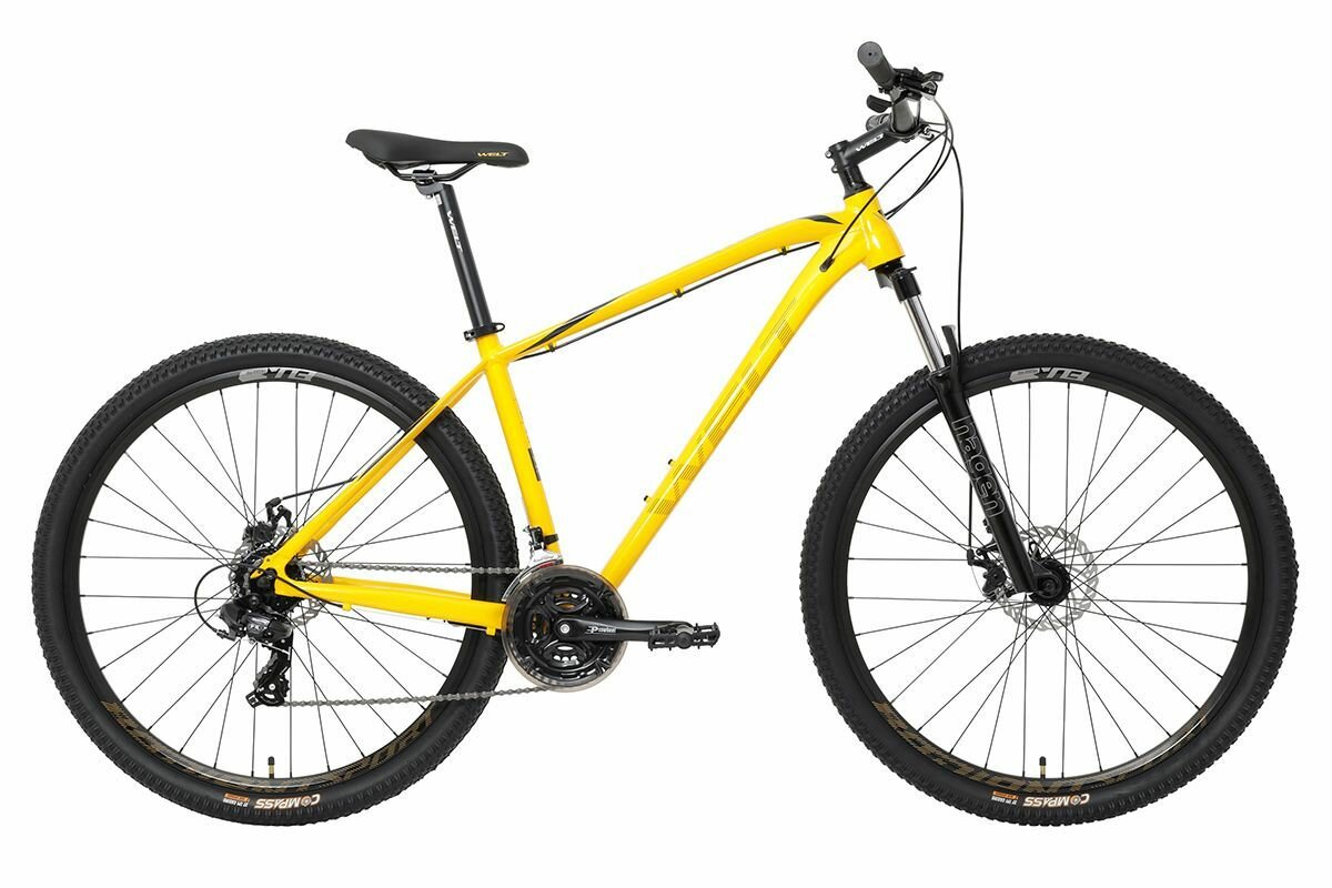 Велосипед Welt Raven 1.0 D 29 (2024) 20" темный желтый