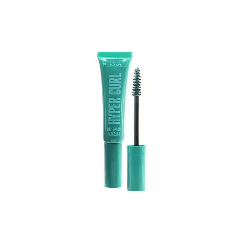 Farres cosmetics Тушь для ресниц Hyper curl, тон 6503-104 зеленый, водостойкая в тюбике, 12 мл