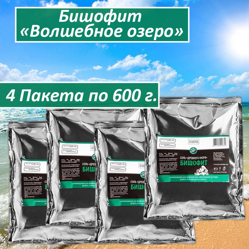 Бишофит Волшебное озеро магниевая соль для ванн 600 гр 4 шт 1560₽