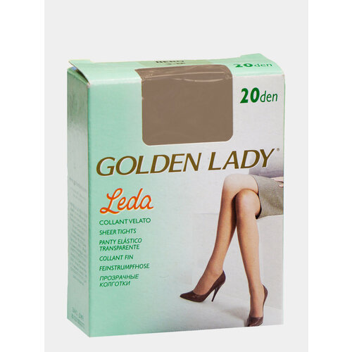 Колготки Golden Lady LEDA/MARA, 20 den, размер 2/S, бежевый колготки golden lady leda mara 20 den черный