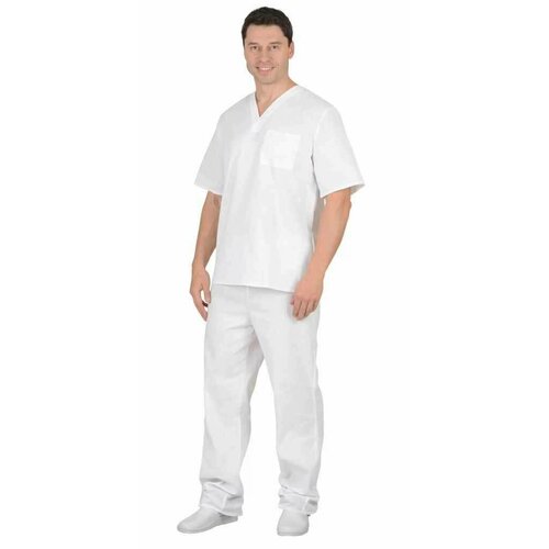 Универсальный костюм пекаря - белый, размер 46/176