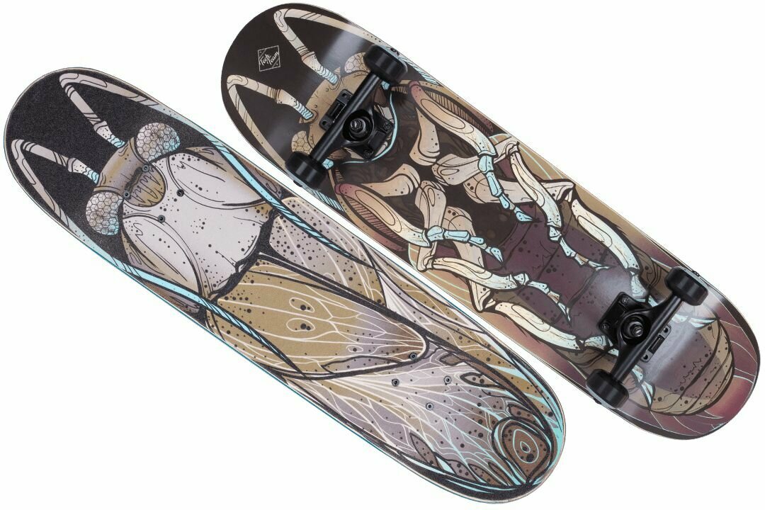 Деревянный скейтборд VULCAN (таракан)