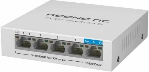 PoE коммутатор Keenetic PoE+ Switch 5 (KN-4610)