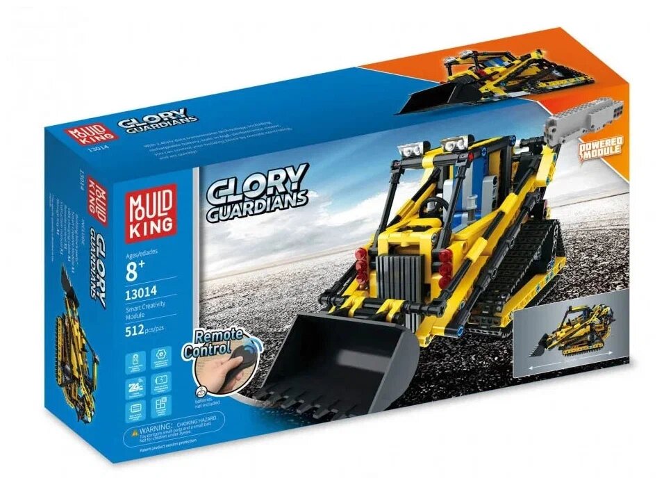 Конструктор Mould King Glory Guardians 13014 Экскаватор, 512 дет.