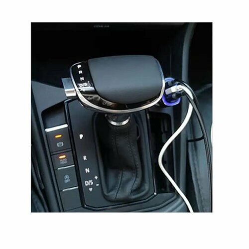 Кожаный светодиодный электронный дисплей DSG AT ручной мяч для Golf 6 Jetta MK5 MK6 Tiguan Polo no hole White light 3645₽