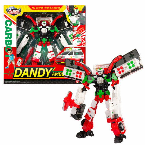 Карбот. Dandy Ambulance трансформер 25 см, свет и звук, S1. Carbot