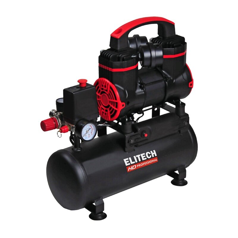 Elitech АCF 200-8S 200 л/мин, 1 кВт, 8 бар, 8 л, безмасляный
