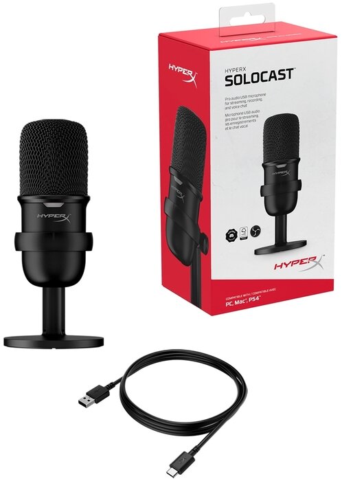 Микрофон HyperX SoloCast — фото 1