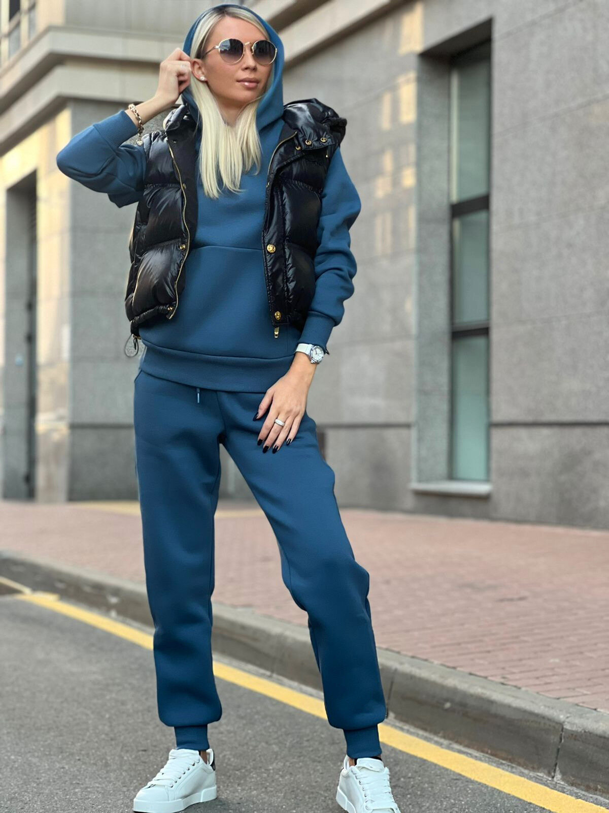 Костюм спортивный Winenergy размер 42 синий