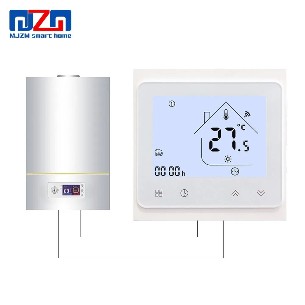 MJZM BGL-002BB-WiFi Термостат для газового котла, No Wifi Version — фото 1