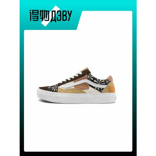 фото Кроссовки vans old skool, размер eu 41(foot length 26.5cm), коричневый, белый