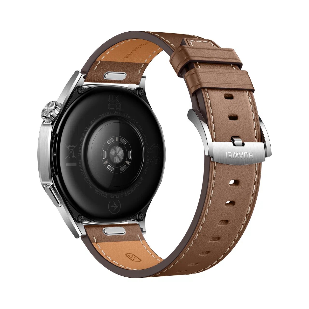 Умные часы HUAWEI Watch GT 5, (VLI-B19), Коричневая кожа, (55020DGK ...