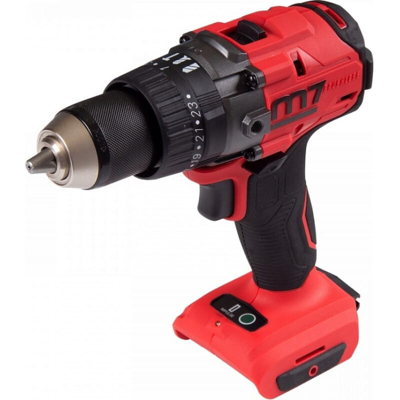 фото Аккумуляторная дрель-шуруповерт 18 В, ударная, без аккумулятора и ЗУ MIGHTY SEVEN DH-101