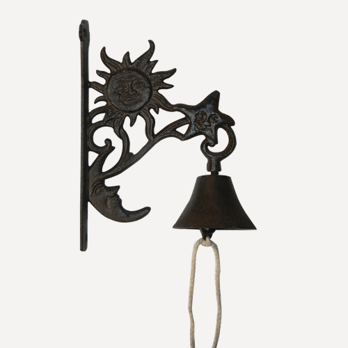 Изображение товара Колокольчик дверной Ночка 17*8*23см Металл Iron Garden KSVA-YM-DB-5147