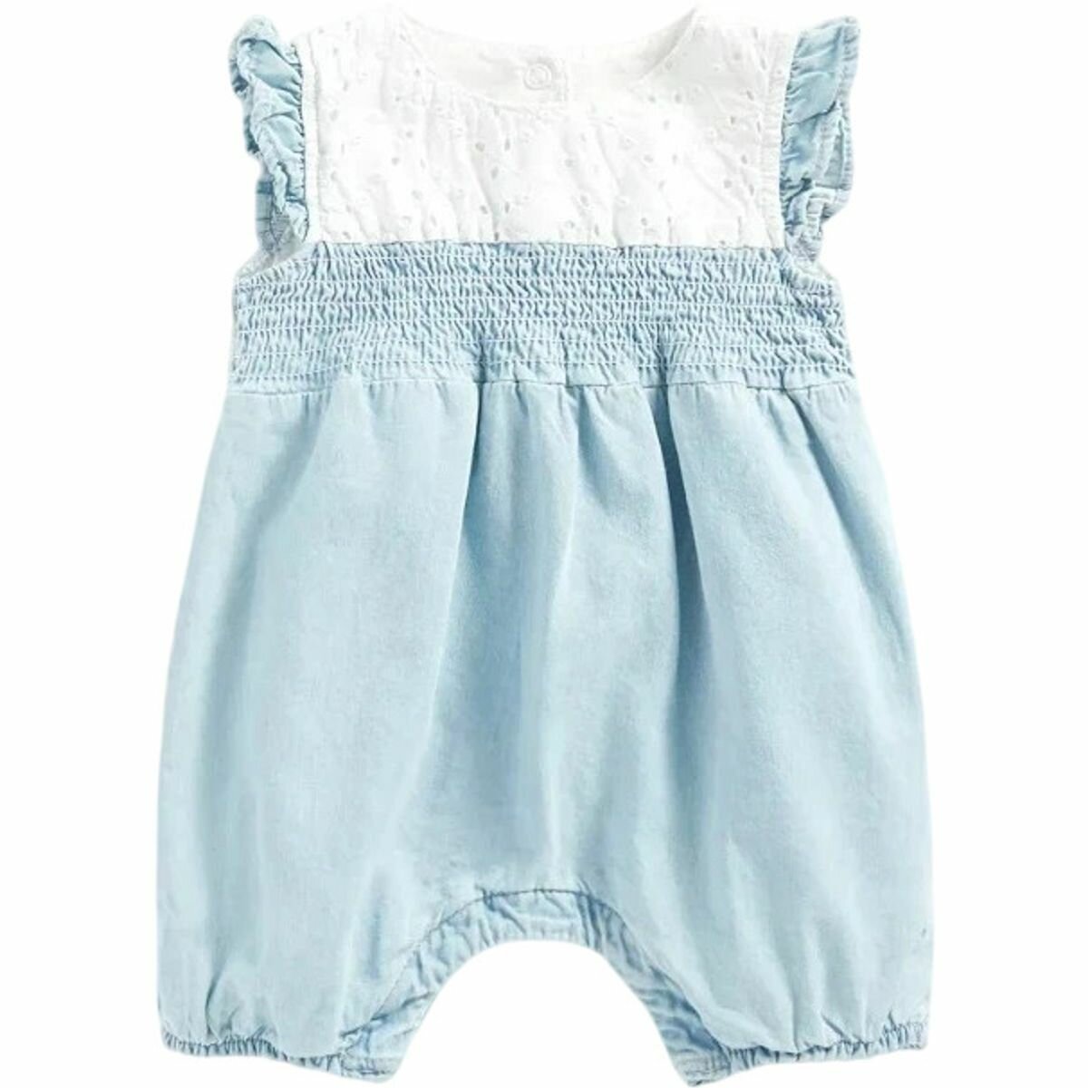 Mothercare голубой; белый для девочек для мальчиков Короткий 100% Хлопок MC-BD135-1 80 размер