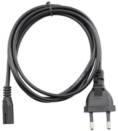 Кабель питания бытовых устройств iOpen ACE023-1.8м 2-pin, чёрный — фото 1