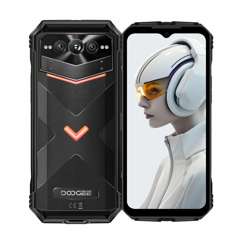 Смартфон DOOGEE V Max Plus 16/512Gb Obsidian Black
