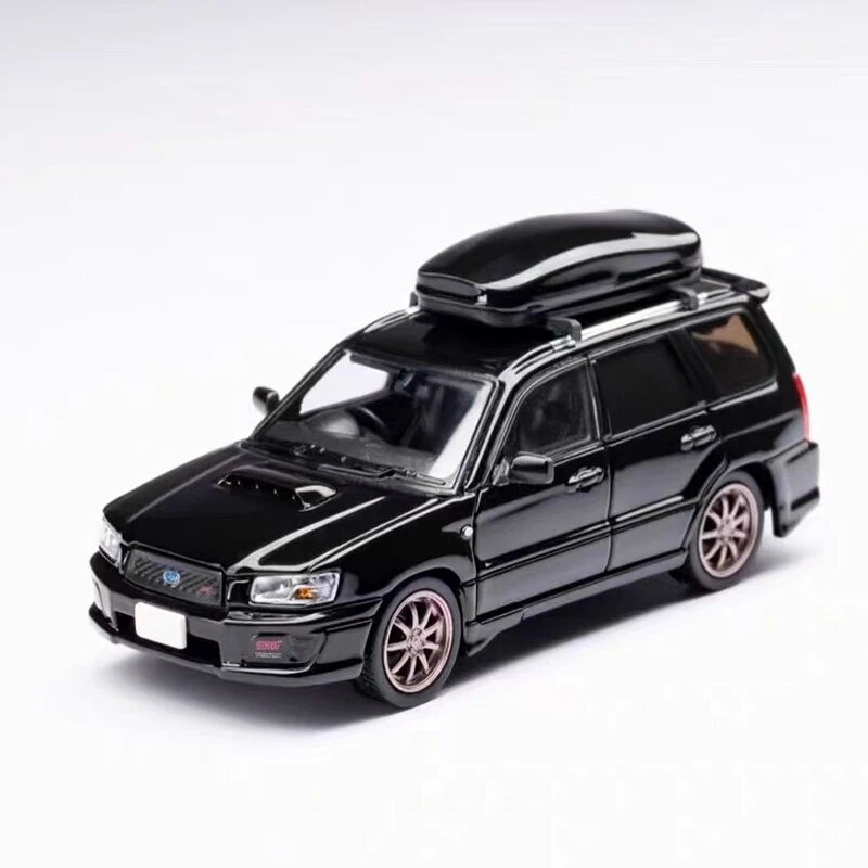 Модель Subaru Forester SG9 STI 1:64 Черный Black