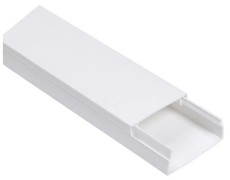 Кабельный канал IEK CKK11-080-060-1-K01-008 Ecoline 60мм белый 2м (упак:1шт)