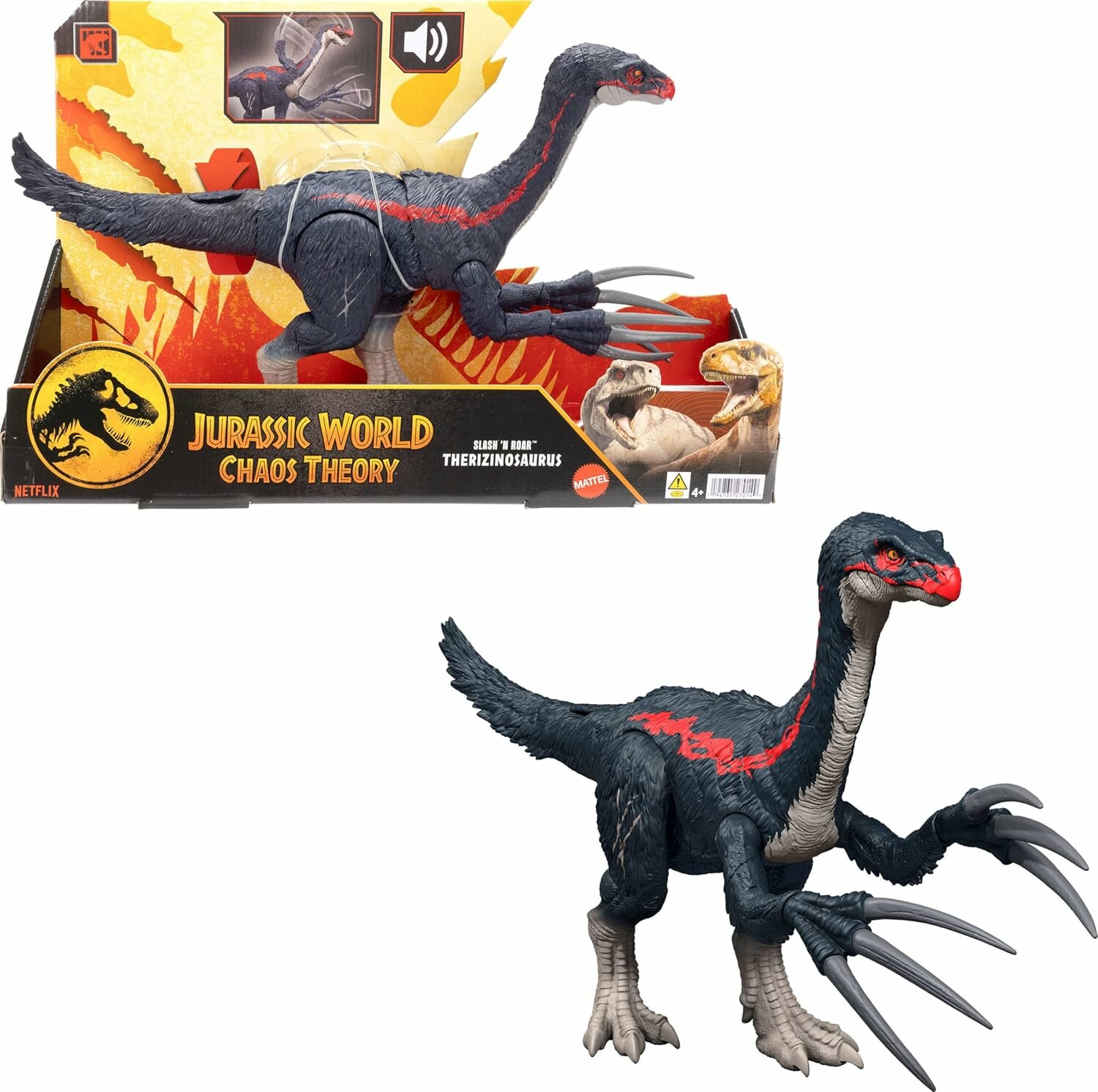 Jurassic World Slash 'N Roar Therizinosaurus интерактивный динозавр