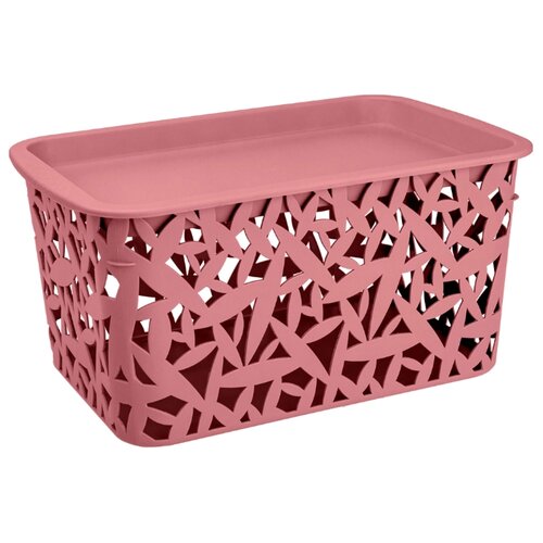 фото Корзина универс. с крышкой 293*193*147 мм (1/18) "бытпласт" econova