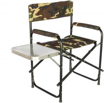 Кресло складное Следопыт 585х450х825 мм, со столиком, сталь
