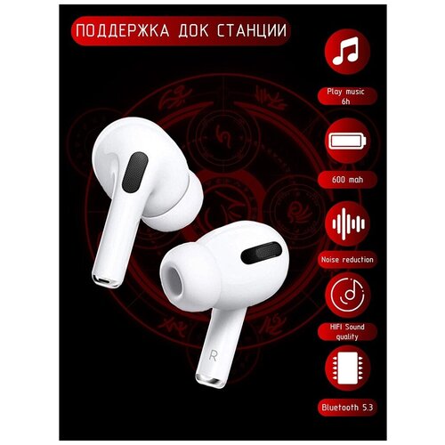 Беспроводные наушники для Iphone и Android с микрофоном и шумоподавлением 269000₽