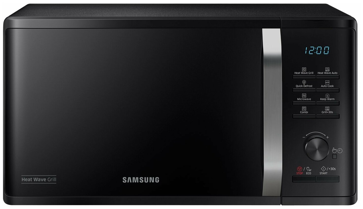 Микроволновая печь Samsung MG23K3575AK/BW, 800Вт, 23л, черный