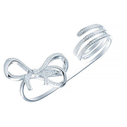 фото Element47 кольцо из серебра 925 пробы с кубическим цирконием r25769-w_ko_001_wg, размер 16.5