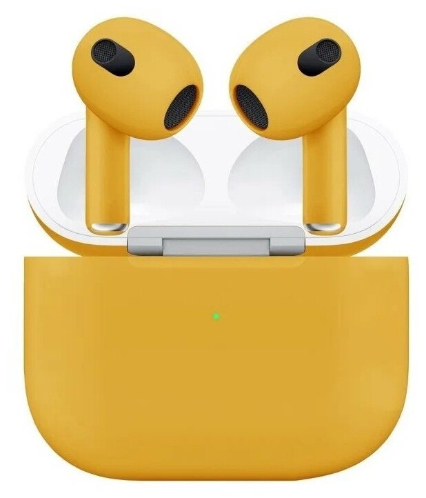Беспроводные наушники Apple AirPods 3 Color Lightning Charging Case, matte yellow