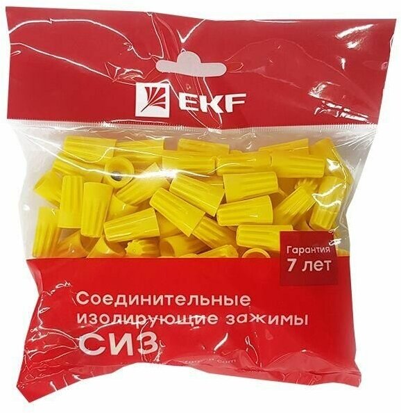 Соединитель проводов СИЗ-4 1.75-10.5кв. мм (уп.100шт) EKF plc-cc-6