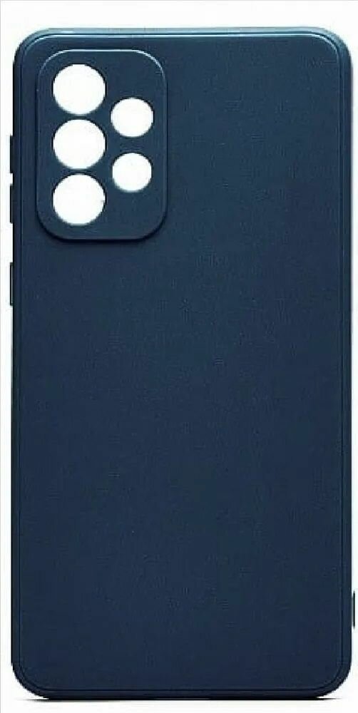Чехол защитный VLP Silicone case для Samsung Galaxy A23 4G, черный - фото №4