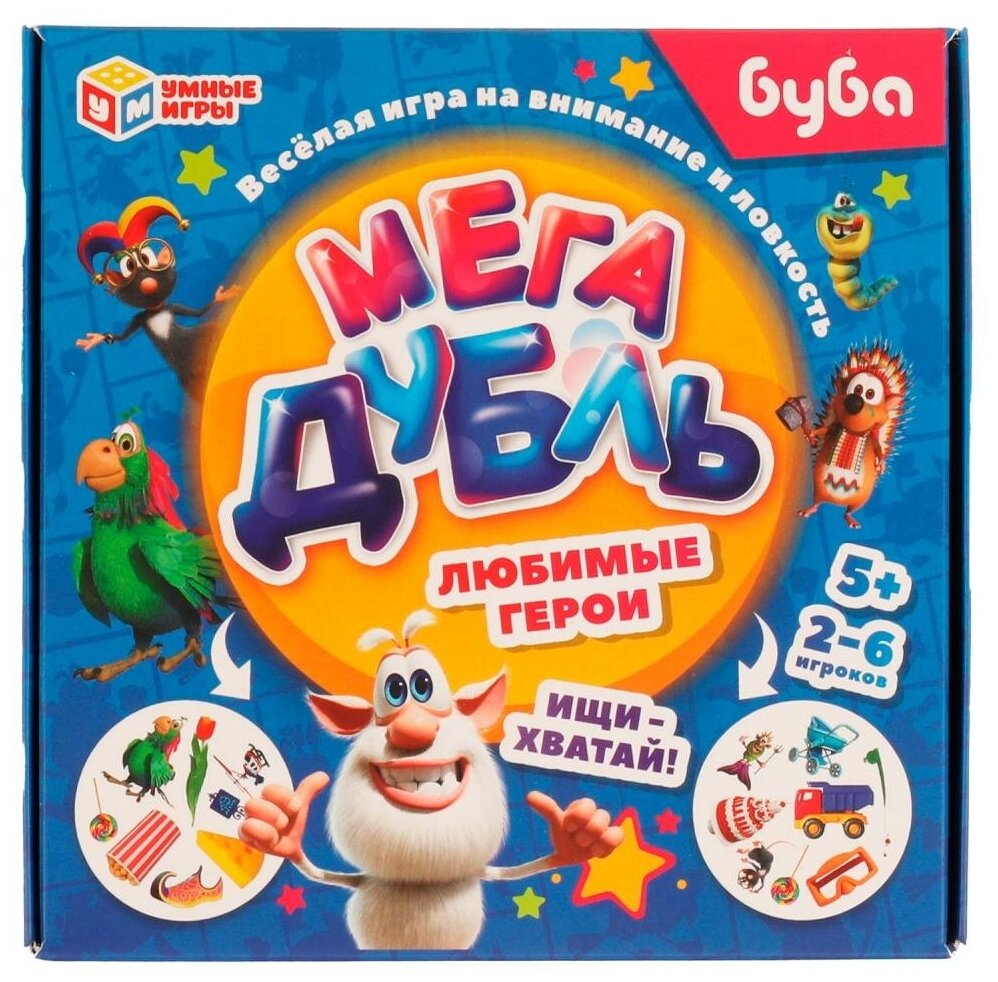 Игра настольная Любимые герои. Буба. Мега дубль Умные игры 4680107940681