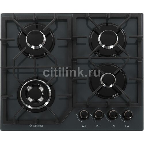 Газовая варочная панель GEFEST ПВГ 2232-01 К56 независимая серый 2592000₽