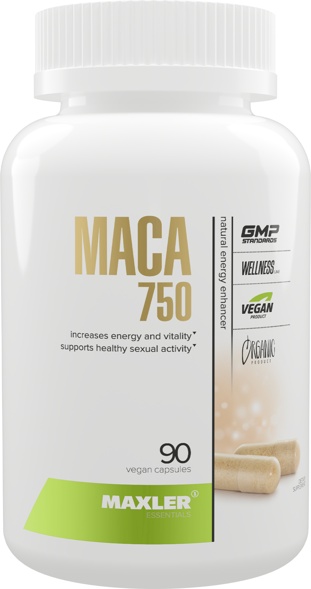 Maxler Maca 750 нейтральный 90 шт. банка