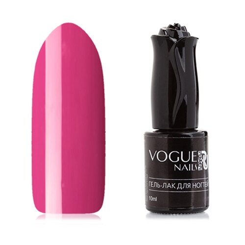 Гель-лак для ногтей Vogue Nails полупрозрачный самовыравнивающийся яркий, красный, 10 мл