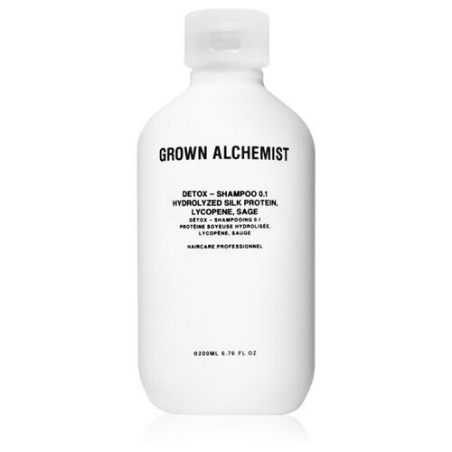 Grown Alchemist шампунь Detox 0.1, 200 мл grown alchemist detox shampoo phyto protein lycopene sage