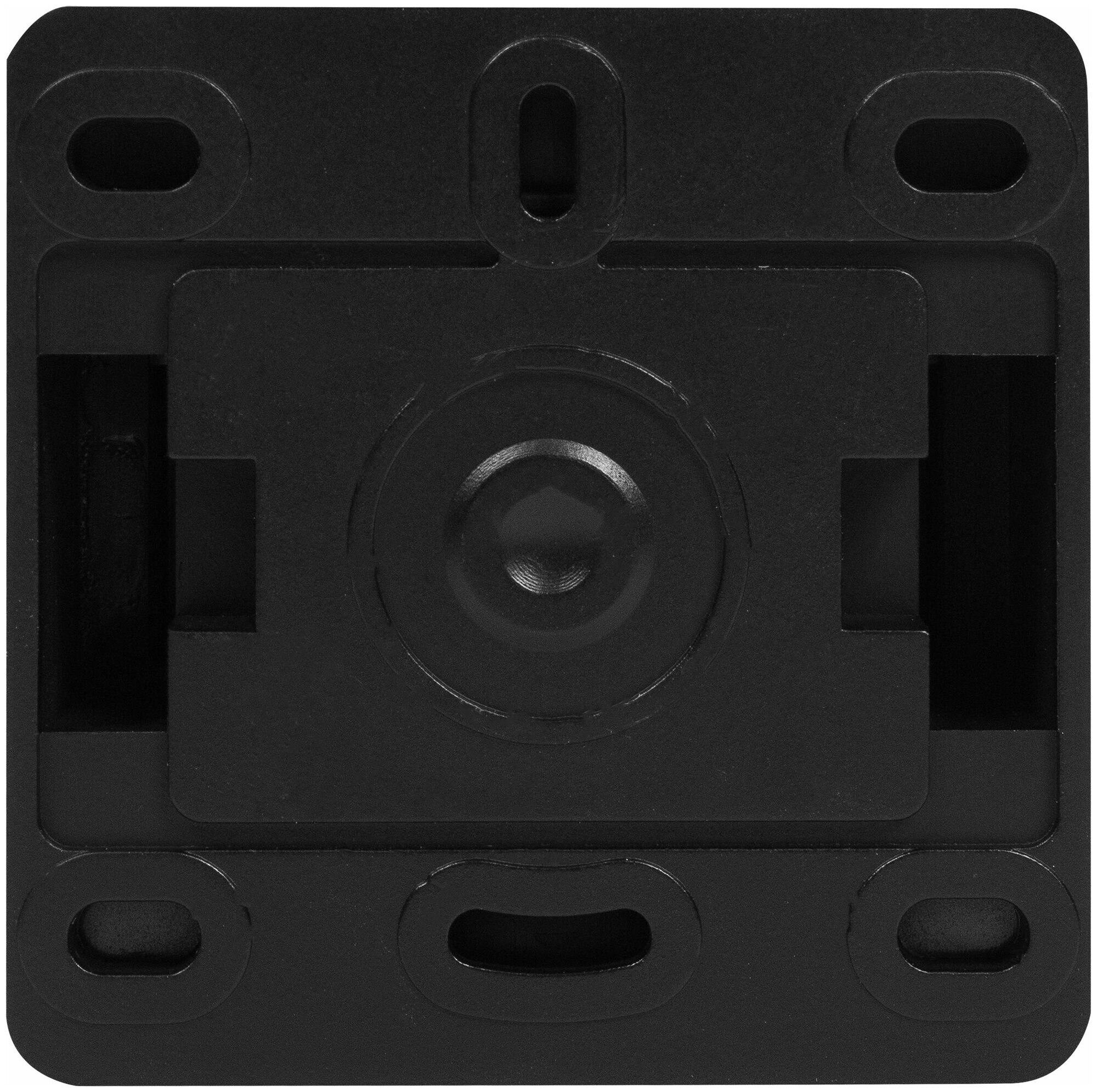 Выключатель накладной влагозащищённый Werkel Gallant 1 клавиша IP44 цвет чёрный с серебром - фотография № 4