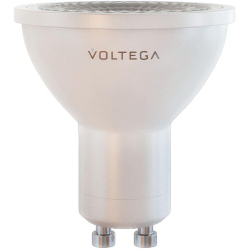 Лампа светодиодная Voltega GU10 6W 2800К прозрачная VG2-S1GU10warm6W-D 7108