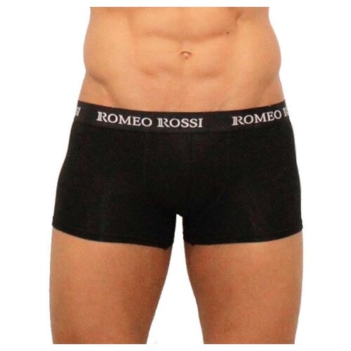 фото Romeo rossi трусы боксеры с профилированным гульфиком, размер 2xl, черный