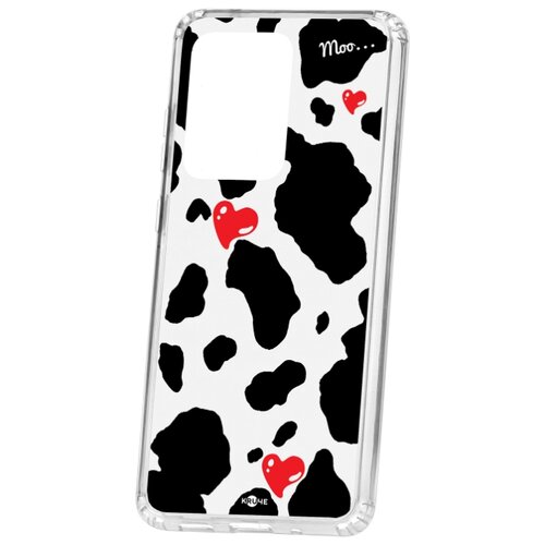 фото Чехол на samsung galaxy s20 ultra kruche print корова