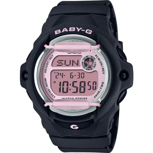 Наручные часы CASIO Baby-G, черный японские наручные часы casio baby g bg 169u 4b с хронографом