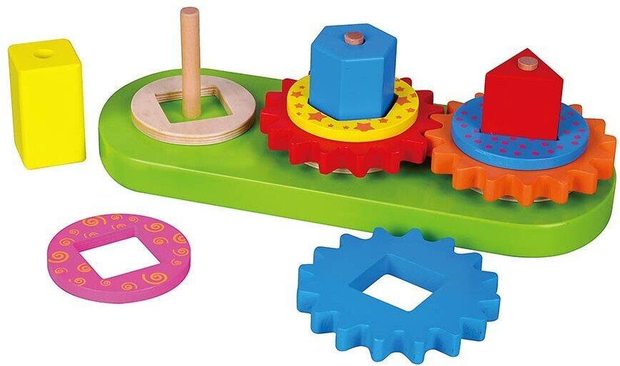 Развивающая игрушка Viga Toys Шестеренки (59611) - фото №7