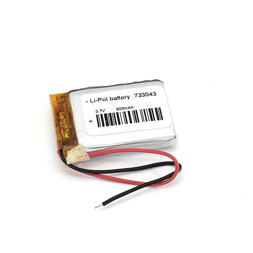 Аккумулятор Li-Pol (батарея) 7.3*30*43мм 2pin 3.7V/900mAh