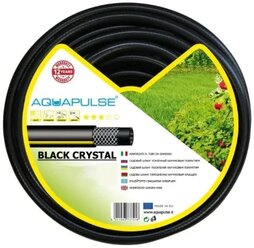 Шланг Aquapulse BLACK CRYSTAL 1/2'' 50 метров черный/желтый