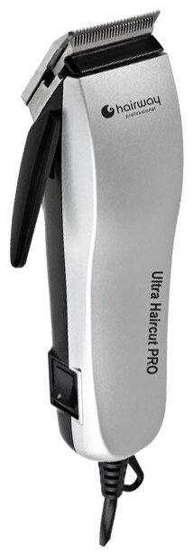 Hairway Professional, Машинка для стрижки волос Ultra Haircut PRO, серебро