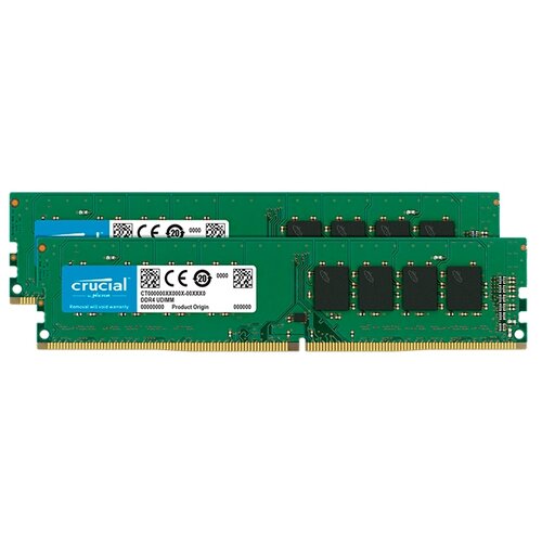 Оперативная память 16Gb DDR4 3200MHz Crucial (2x8Gb KIT) (CT2K8G4DFS832A)