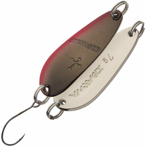 фото Блесна для рыбалки daiwa crusader 2.5гр s #deep red black