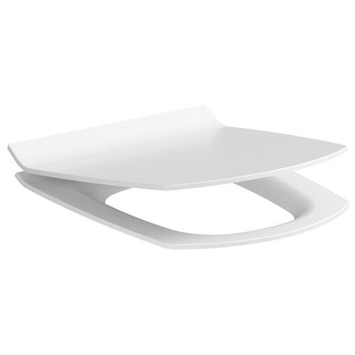 фото Крышка-сиденье для унитаза cersanit carina slim дюропласт с микролифтом белый