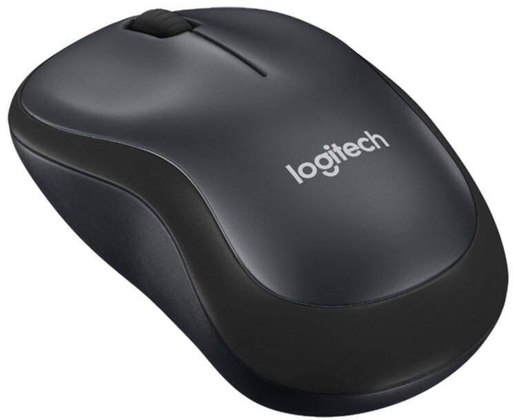 Мышь Logitech Мышь беспроводная Logitech M220 Silent Charcoal